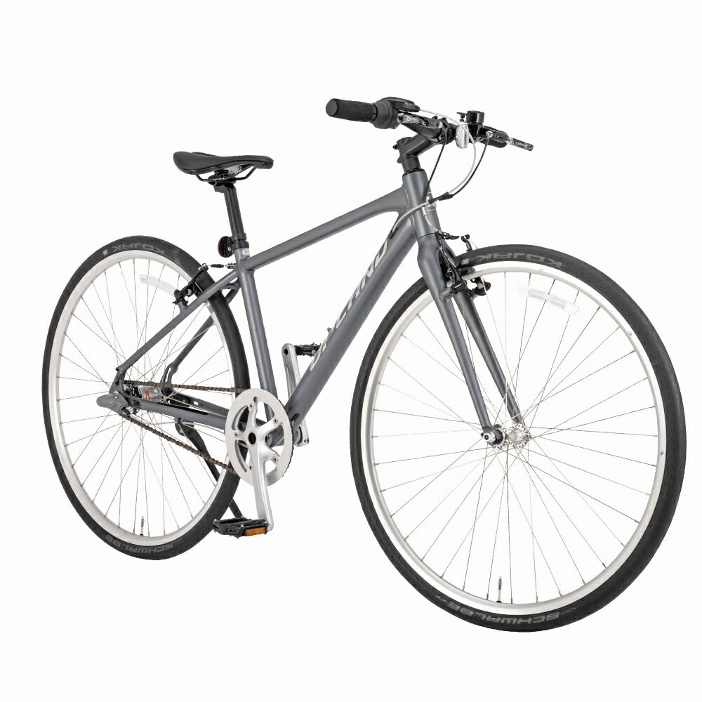 Totemの上位ブランド Upland自転車 fitness クロスバイク 700C シマノ製内装3段変速機 SHIMANO 超軽量アルミニウム合金6069(特許取得) 自転車 高性能 エコ スタイリッシュ ファッション おしゃれ 街乗り 通勤 通学 新生活 プレゼント UPLAND 送料無料