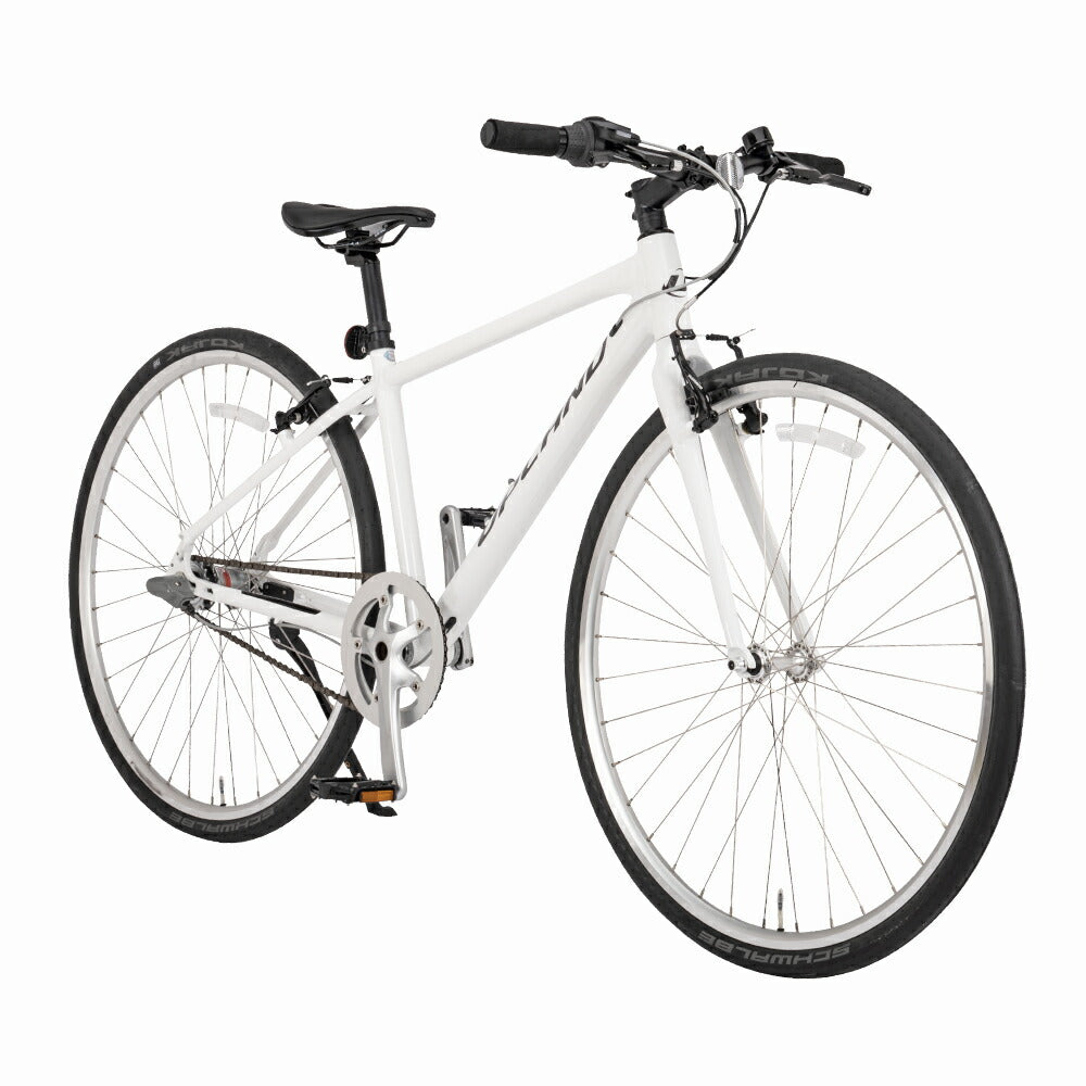 Totemの上位ブランド Upland自転車 fitness クロスバイク 700C シマノ製内装3段変速機 SHIMANO 超軽量アルミニウム合金6069(特許取得) 自転車 高性能 エコ スタイリッシュ ファッション おしゃれ 街乗り 通勤 通学 新生活 プレゼント UPLAND 送料無料