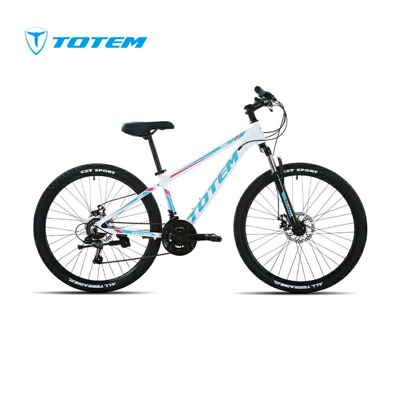 Totem自転車 Y650 マウンテンバイク 26インチ シマノ製21段変速 自転車 軽量アルミニウム合金6061 T6(特許取得) サスペンション シマノ shimano 山道 荒野 山岳地帯 高速走行 急坂登降 段差越え 耐衝撃性 走行性能 舗装路 通勤 通学 街乗り 買い物 送料無料 TOTEM