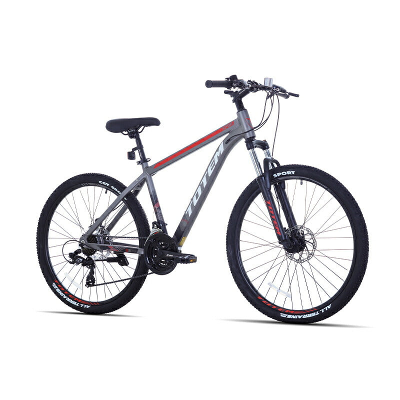 Totem自転車 3200 マウンテンバイク 26インチ シマノ製24段変速 shimano 自転車 軽量アルミニウム合金6061 T6(特許取得) サスペンション 山道 荒野 山岳地帯 高速走行 急坂登降 段差越え 耐衝撃性 走行性能 シティサイクル 舗装路 通勤 通学 街乗り 買い物 送料無料 TOTEM