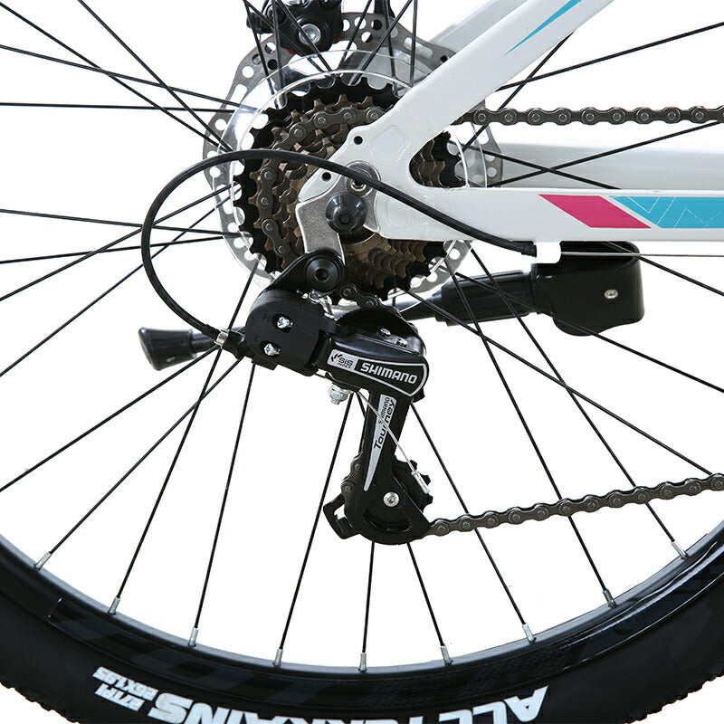 Totem自転車 Y650 マウンテンバイク 26インチ シマノ製21段変速 自転車 軽量アルミニウム合金6061 T6(特許取得) サスペンション シマノ shimano 山道 荒野 山岳地帯 高速走行 急坂登降 段差越え 耐衝撃性 走行性能 舗装路 通勤 通学 街乗り 買い物 送料無料 TOTEM
