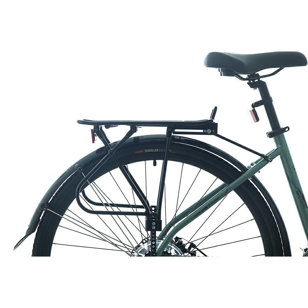 Totem自転車 MST シティサイクル 700C×432 シマノ製24段変速 shimano 楽に走れる マルチポジション(バタフライ) トレッキングハンドル アルミニウム合金6061 T6(特許取得) ママチャリ サスペンション 機械式ディスクブレーキ 迎え 送迎 通勤 通学 買い出し 送料無料