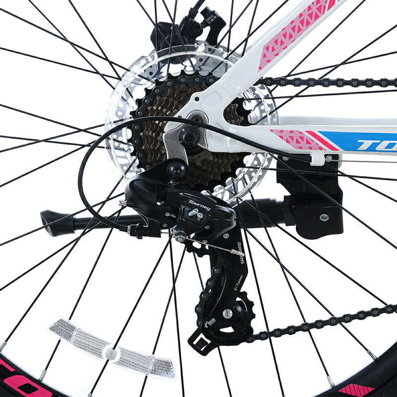 Totem自転車 Y680 マウンテンバイク 26インチ シマノ製24段変速 軽量アルミニウム合金6061 T6(特許取得) サスペンション シマノ shimano 山道 荒野 山岳地帯 高速走行 急坂登降 段差越え 耐衝撃性 走行性能 シティサイクル 舗装路 通勤 通学 街乗り 買い物 送料無料 TOTEM