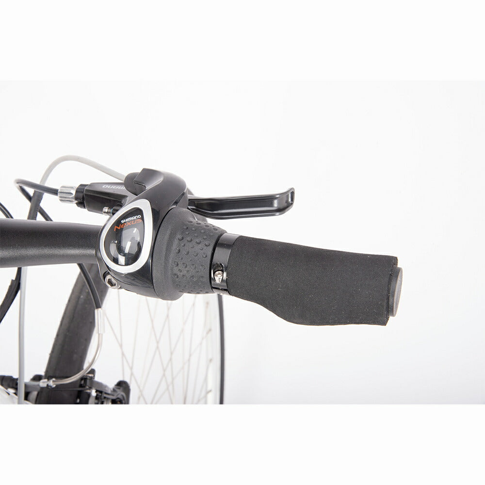 Totemの上位ブランド Upland自転車 fitness クロスバイク 700C シマノ製内装3段変速機 SHIMANO 超軽量アルミニウム合金6069(特許取得) 自転車 高性能 エコ スタイリッシュ ファッション おしゃれ 街乗り 通勤 通学 新生活 プレゼント UPLAND 送料無料