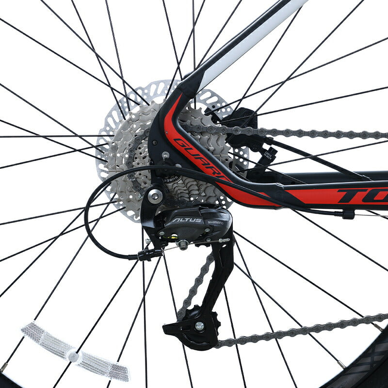 Totem自転車 Guard マウンテンバイク 27.5インチ シマノ製27段変速 shimano 油圧ディスクブレーキ 自転車 アルミニウム合金6061 T6 サスペンション 山道 荒野 山岳地帯 高速走行 急坂登降 段差越え 耐衝撃性 走行性能 舗装路 通勤 通学 街乗り 買い物 送料無料 TOTEM