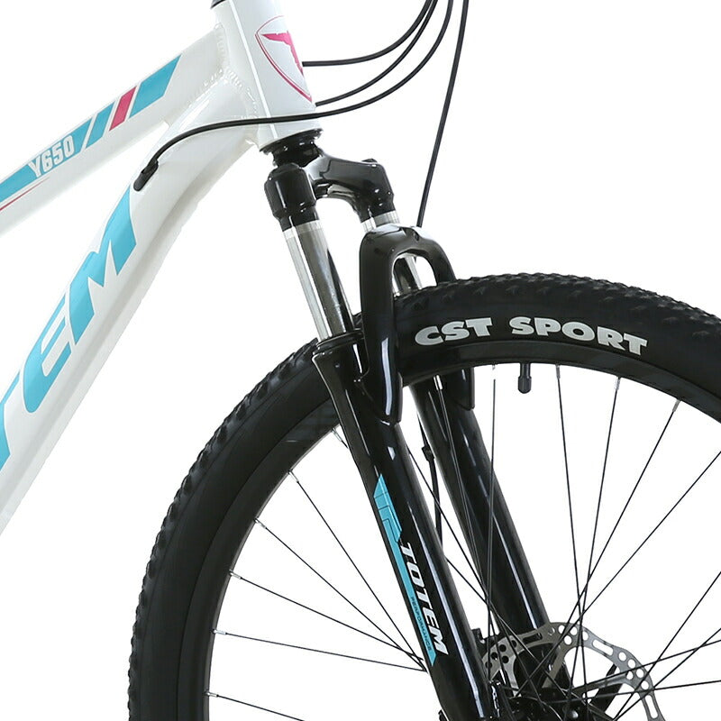 Totem自転車 Y650 マウンテンバイク 26インチ シマノ製21段変速 自転車 軽量アルミニウム合金6061 T6(特許取得) サスペンション シマノ shimano 山道 荒野 山岳地帯 高速走行 急坂登降 段差越え 耐衝撃性 走行性能 舗装路 通勤 通学 街乗り 買い物 送料無料 TOTEM