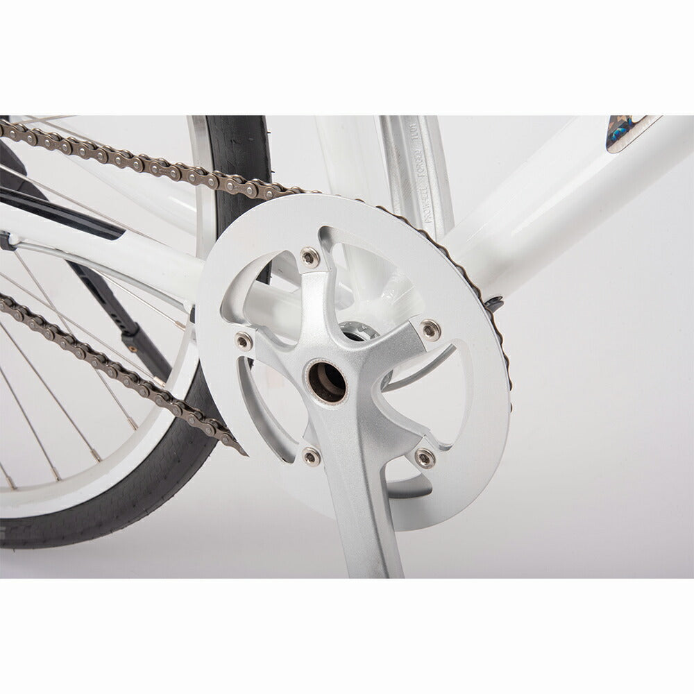 Totemの上位ブランド Upland自転車 fitness クロスバイク 700C シマノ製内装3段変速機 SHIMANO 超軽量アルミニウム合金6069(特許取得) 自転車 高性能 エコ スタイリッシュ ファッション おしゃれ 街乗り 通勤 通学 新生活 プレゼント UPLAND 送料無料