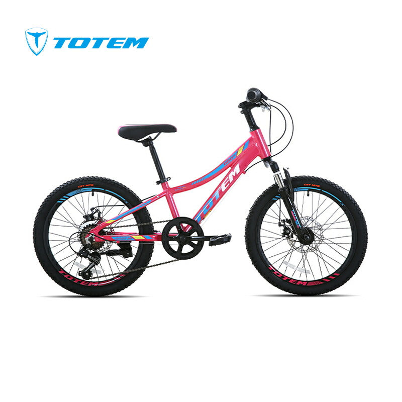 Totem自転車 1100 子供用マウンテンバイク 20インチ シマノ製7段変速 軽量アルミニウム合金6061 T6(特許取得) 自転車 身長120cm〜 シマノ shimano サスペンション アウトドア スポーツ 子供 通学 練習 遊び 安心 安全 ジュニア 女の子 男の子 初心者 ギフト 送料無料 TOTEM