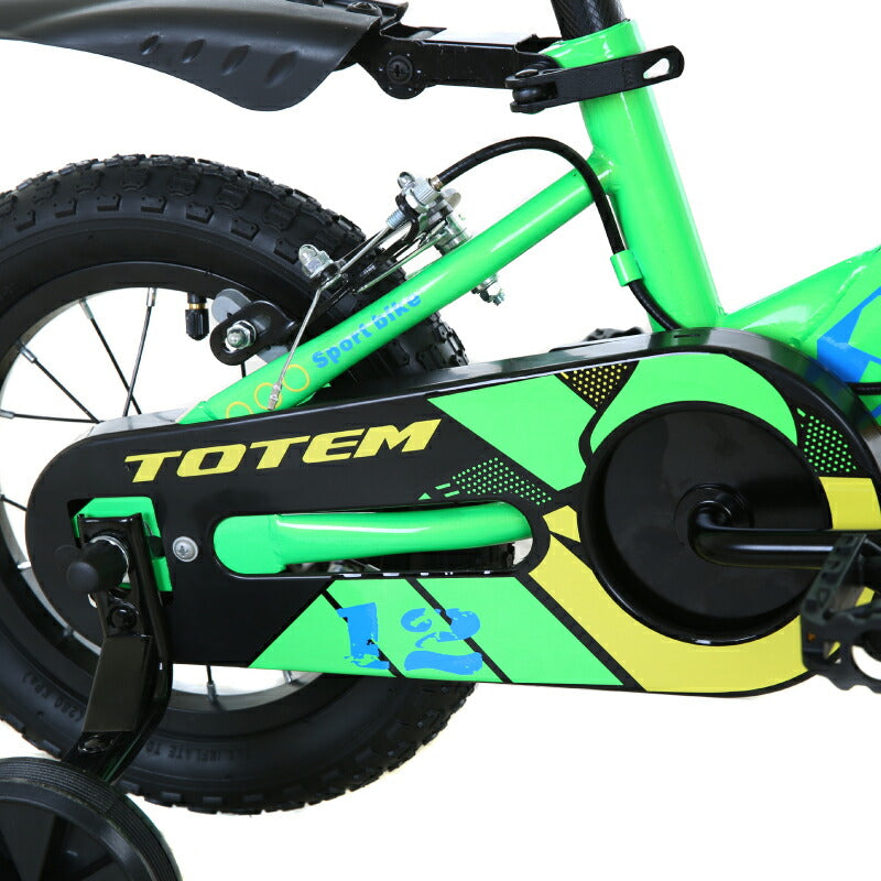 Totem自転車 サンシャイン 子供用自転車 12インチ 自転車 子供用 幼児用 補助輪 1歳〜3歳 身長90cm〜 丈夫 安心安全 ペダル 街乗り 練習 誕生日 プレゼント ギフト キッズバイク 子供用バイク ジュニア 男の子 女の子 こどもの日 入園祝い 1歳 2歳 3歳 送料無料 TOTEM