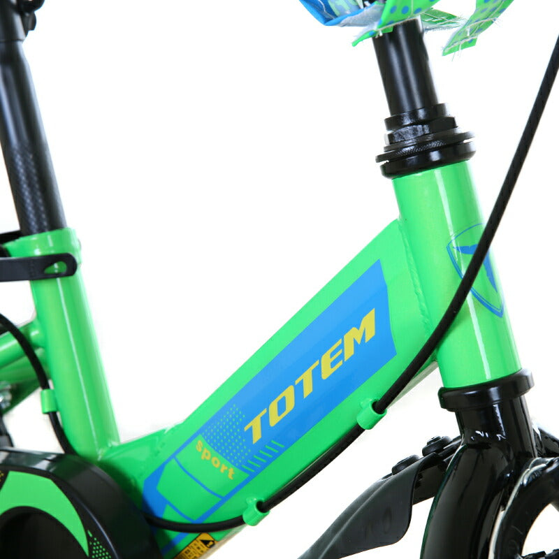 Totem自転車 サンシャイン 子供用自転車 12インチ 自転車 子供用 幼児用 補助輪 1歳〜3歳 身長90cm〜 丈夫 安心安全 ペダル 街乗り 練習 誕生日 プレゼント ギフト キッズバイク 子供用バイク ジュニア 男の子 女の子 こどもの日 入園祝い 1歳 2歳 3歳 送料無料 TOTEM