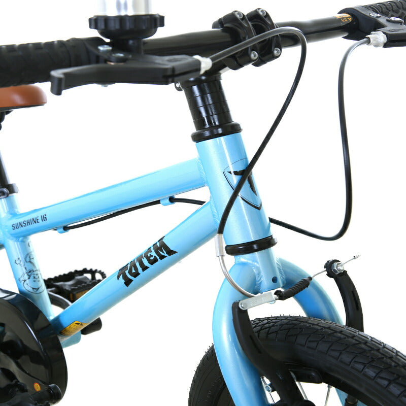 Totem自転車 サンシャイン 子供用自転車 16インチ 自転車 子供用 幼児用 3歳〜6歳 身長100cm〜 丈夫 安心安全 街乗り 練習 遊び 誕生日 プレゼント ギフト 子供の日 キッズバイク 子供用バイク ジュニア 男の子 女の子 こどもの日 入園祝い 3歳 4歳 5歳 6歳 送料無料 TOTEM