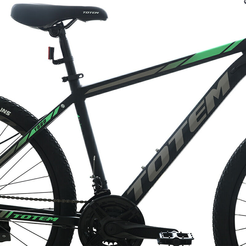 Totem自転車 Y660 マウンテンバイク 26インチ シマノ製21段変速 シマノ shimano 軽量アルミニウム合金6061 T6(特許取得) サスペンション 山道 荒野 山岳地帯 高速走行 急坂登降 段差越え 耐衝撃性 走行性能 シティサイクル 舗装路 通勤 通学 街乗り 買い物 送料無料 TOTEM