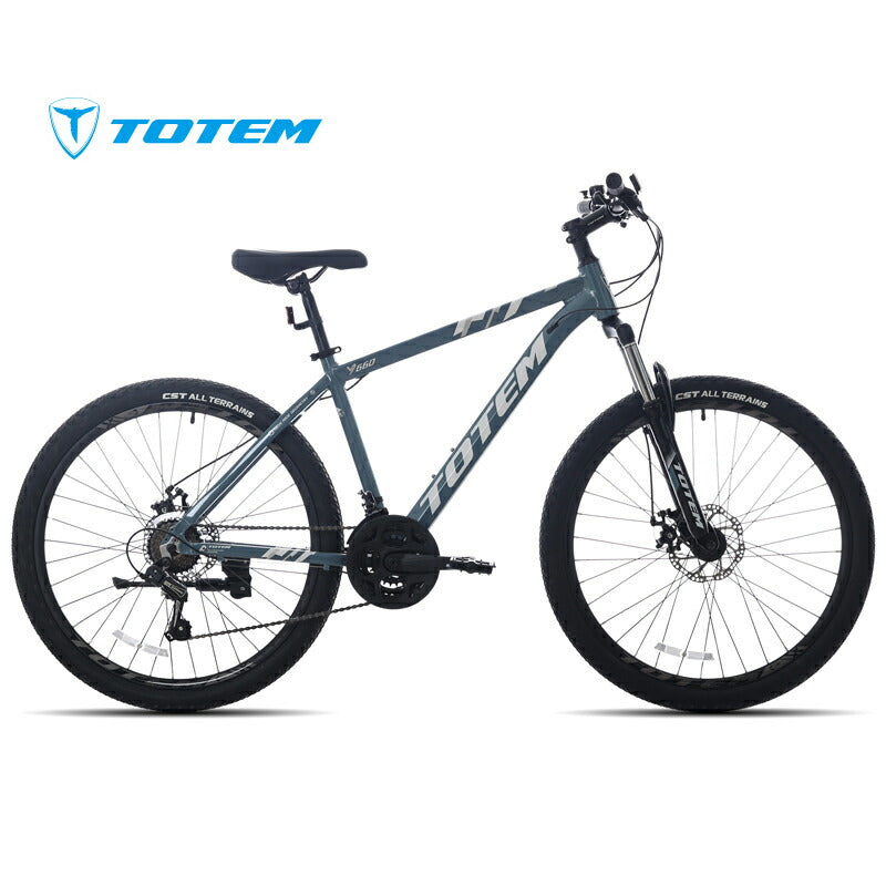 Totem自転車 Y660 マウンテンバイク 26インチ シマノ製21段変速 シマノ shimano 軽量アルミニウム合金6061 T6(特許取得) サスペンション 山道 荒野 山岳地帯 高速走行 急坂登降 段差越え 耐衝撃性 走行性能 シティサイクル 舗装路 通勤 通学 街乗り 買い物 送料無料 TOTEM