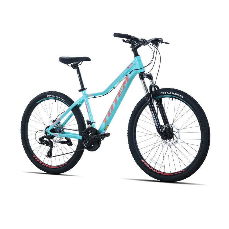 Totem自転車 Y680 マウンテンバイク 26インチ シマノ製24段変速 軽量アルミニウム合金6061 T6(特許取得) サスペンション シマノ shimano 山道 荒野 山岳地帯 高速走行 急坂登降 段差越え 耐衝撃性 走行性能 シティサイクル 舗装路 通勤 通学 街乗り 買い物 送料無料 TOTEM