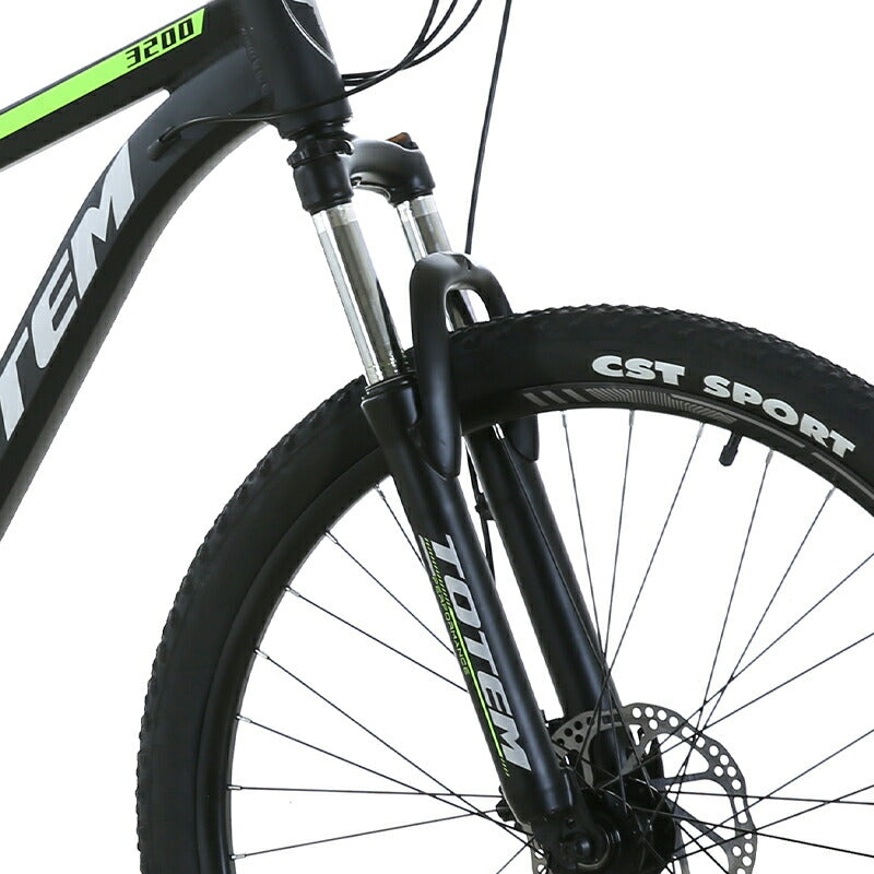 Totem自転車 3200 マウンテンバイク 26インチ シマノ製24段変速 shimano 自転車 軽量アルミニウム合金6061 T6(特許取得) サスペンション 山道 荒野 山岳地帯 高速走行 急坂登降 段差越え 耐衝撃性 走行性能 シティサイクル 舗装路 通勤 通学 街乗り 買い物 送料無料 TOTEM