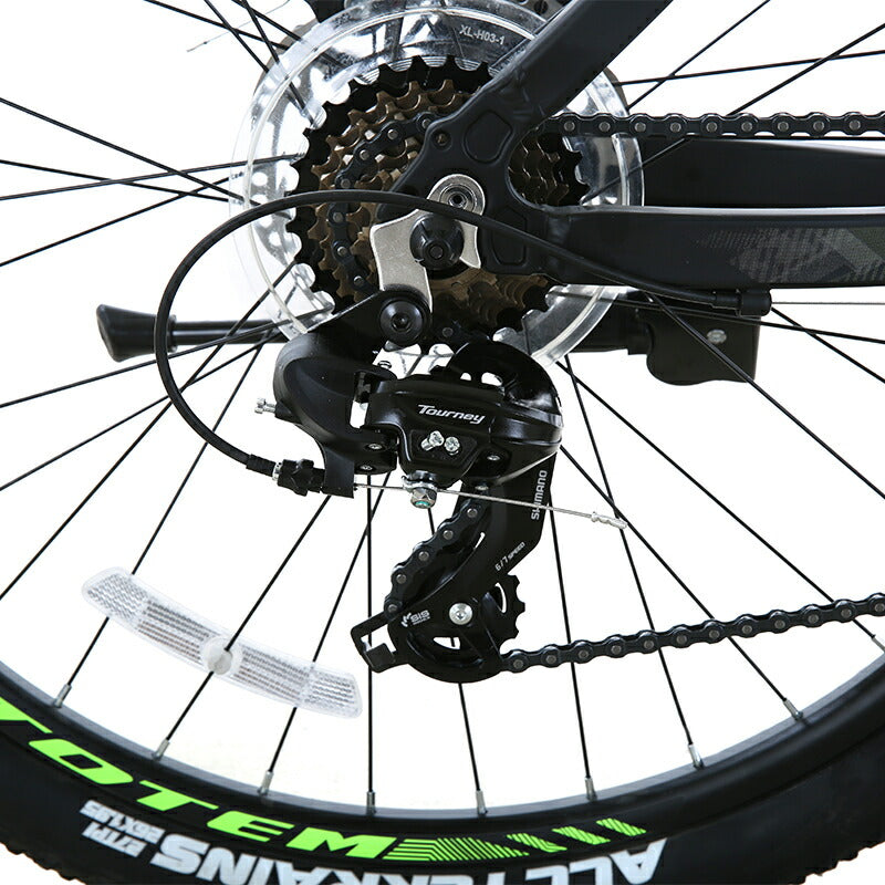 Totem自転車 3200 マウンテンバイク 26インチ シマノ製24段変速 shimano 自転車 軽量アルミニウム合金6061 T6(特許取得) サスペンション 山道 荒野 山岳地帯 高速走行 急坂登降 段差越え 耐衝撃性 走行性能 シティサイクル 舗装路 通勤 通学 街乗り 買い物 送料無料 TOTEM