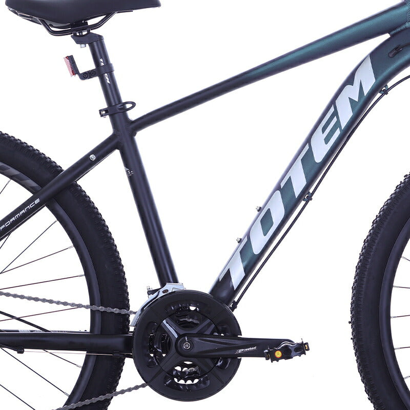 Totem自転車 3600 マウンテンバイク 27.5インチ シマノ製27段変速 shimano 自転車 軽量アルミニウム合金6061 T6 サスペンション 山道 荒野 山岳地帯 高速走行 急坂登降 段差越え 耐衝撃性 走行性能 シティサイクル 舗装路 通勤 通学 街乗り 買い物 送料無料 TOTEM