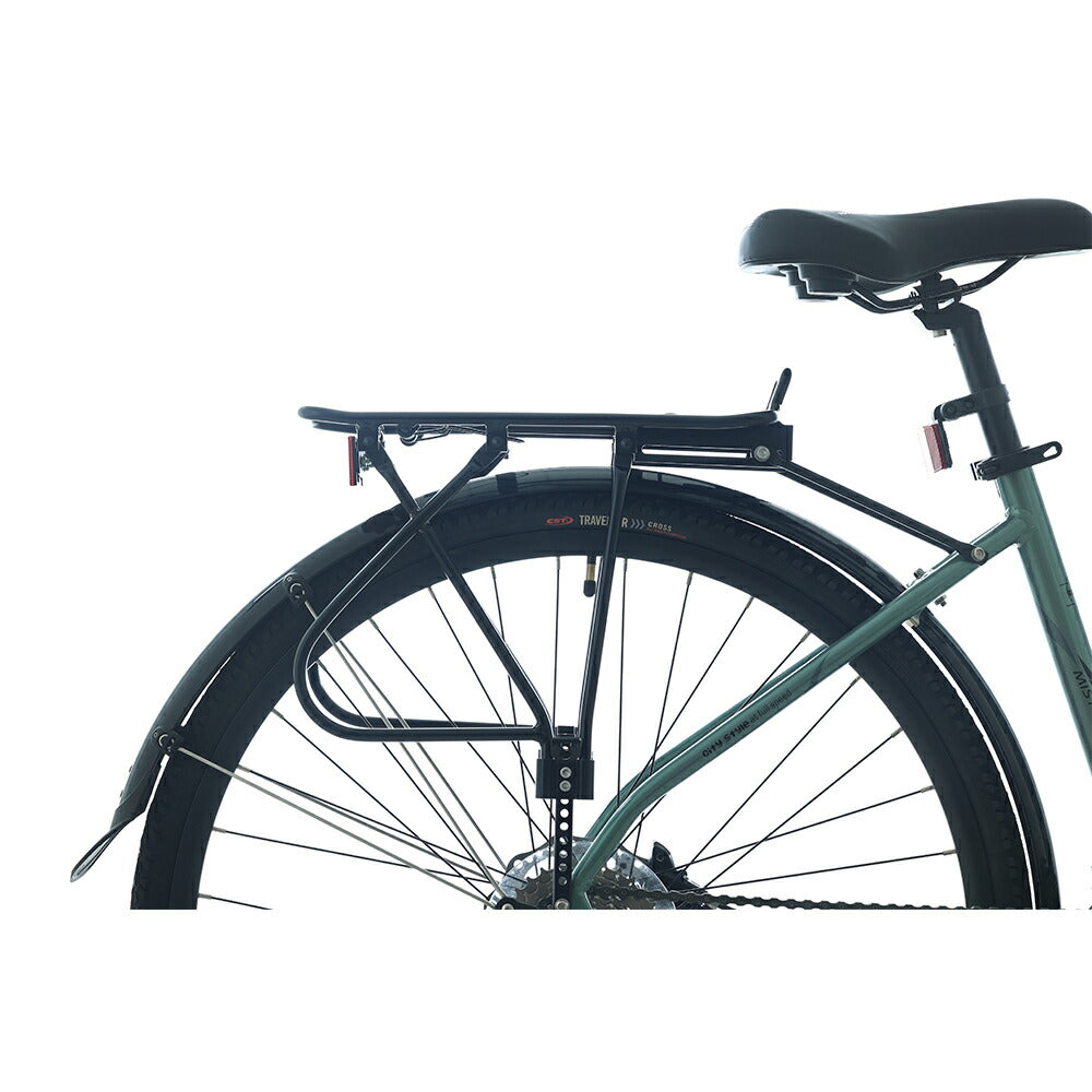 Totem自転車 MST シティサイクル 700C シマノ製18段変速 SHIMANO CUES 楽に走れる マルチポジション(バタフライ) トレッキングハンドル アルミニウム合金6061 T6 ママチャリ サスペンション 油圧式ディスクブレーキ 迎え 送迎 通勤 通学 街乗り 買い出し 送料無料