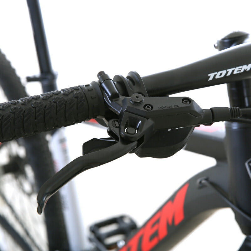 Totem自転車 Honor マウンテンバイク 26インチ 24段変速 軽量アルミニウム合金6061 T6(特許取得) 自転車 軽量 サスペンション 山道 荒野 山岳地帯 高速走行 急坂登降 段差越え 耐衝撃性 走行性能 シティサイクル 舗装路 通勤 通学 街乗り 買い物 送料無料 TOTEM