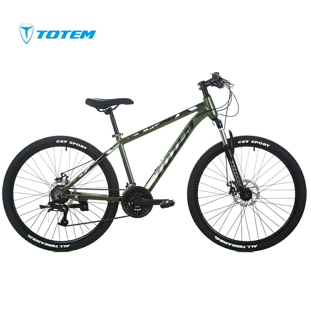 Totem自転車 T100 マウンテンバイク 26インチ シマノ製24段変速 shimano 軽量アルミニウム合金6061 T6 自転車 軽量 サスペンション 機械式ディスクブレーキ 山道 荒野 山岳地帯 高速走行 急坂登降 段差越え 耐衝撃性 通勤 通学 街乗り 買い物 スポーツ 送料無料 TOTEM