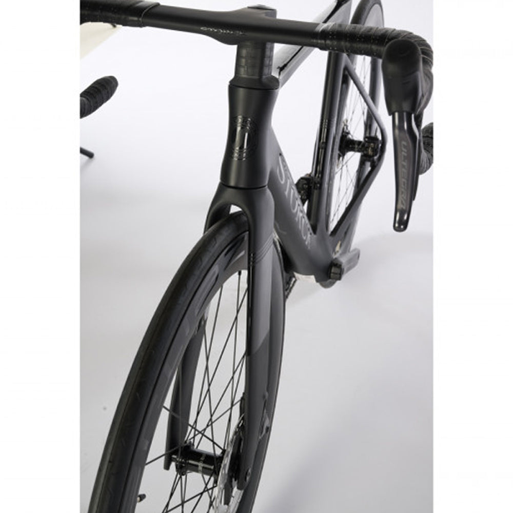Storck Aerfast 4 Comp Disc 時速45km 出力199w エアロロードバイク エアロロード ロードバイク フレーム カーボン 炭素繊維 マット ブラック ストーク エアファースト コンプ ディスク フランクフルト 自転車 ドイツ 送料無料 メーカー直送 7年間保証付き