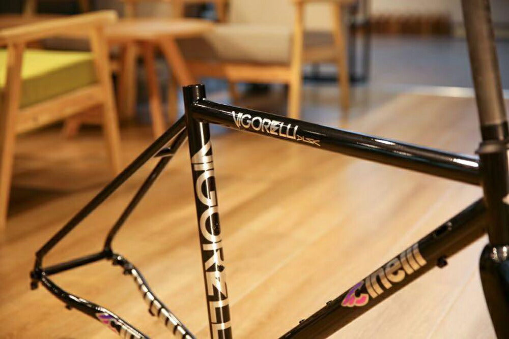 Cinelli チネリ ヴィゴレッリ ロード スペシャルエディション フレーム スチール ロードバイク ディスクブレーキ イタリア 自転車 自転車部品 保証付き 送料無料 Cinelli Vigorelli Road