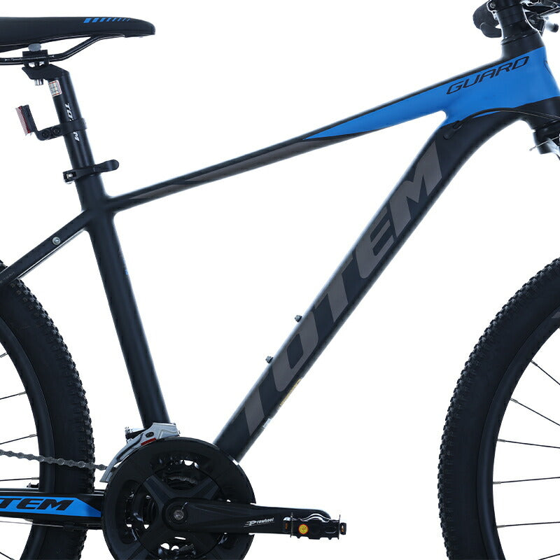Totem自転車 Guard マウンテンバイク 27.5インチ シマノ製27段変速 shimano 油圧ディスクブレーキ 自転車 アルミニウム合金6061 T6 サスペンション 山道 荒野 山岳地帯 高速走行 急坂登降 段差越え 耐衝撃性 走行性能 舗装路 通勤 通学 街乗り 買い物 送料無料 TOTEM