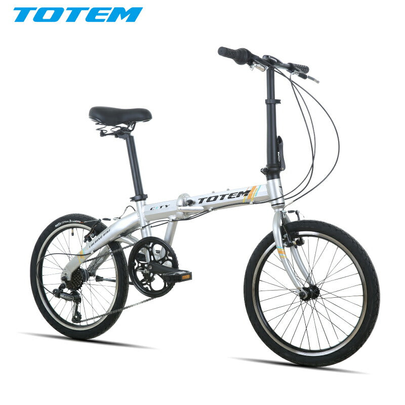 Totem自転車 SIDI 折りたたみ自転車 20インチ シマノ製7段変速 アルミニウム合金6061 T6(特許取得) ミニベロ 折り畳み 自転車 軽量 街乗り 携帯しやすい 便利 通勤 通学 新生活 プレゼント ギフト 送料無料 TOTEM