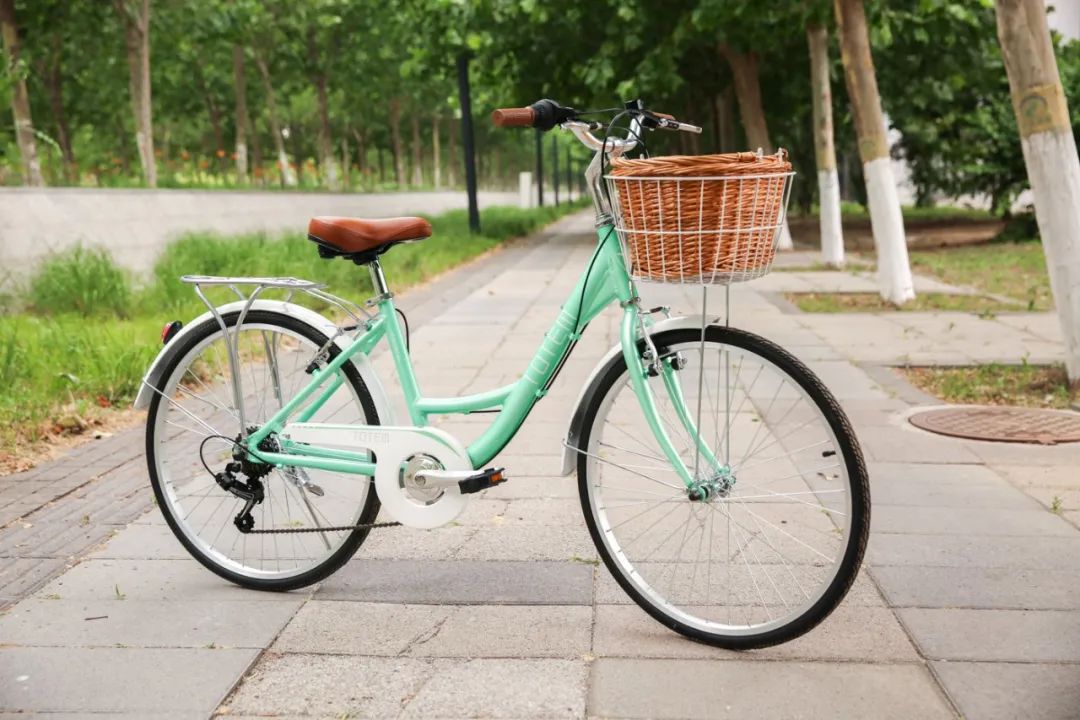 Totem自転車 KLS シティサイクル 24~26インチ ママチャリ シマノ製6段変速 前かご付き 後ろリアキャリア付き フェンダー チェンカバー付き 身長145cm~ アルミニウム合金6061 T6 特許取得 シマノ shimano 買い物 買い出し 生活便利 妻 女性 プレゼント ギフト 送料無料