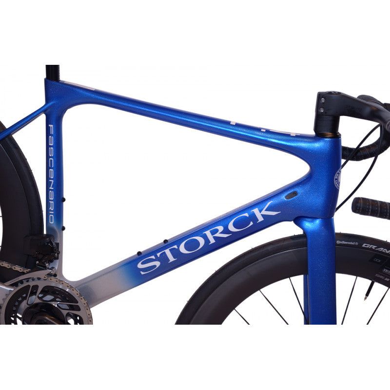Storck Fascenario 4 Pro Dsic STORCKの最高峰バイク エアロロードバイク エアロロード ロードバイク フレーム カーボン 炭素繊維 ブルー マーリン カラー ストーク ファッシナリオ プロ ディスク フランクフルト 自転車 ドイツ 送料無料 メーカー直送 7年間保証付き