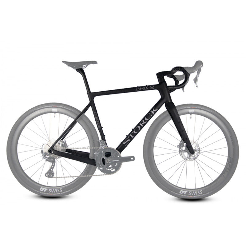 Storck GRIX.2 Platinum グラベルシリーズ フレームセット グラベルバイク ロードバイク カーボン 炭素繊維 マットブラック カラー ストーク グリックス.2 プラチナ グラベル 剛性 砂利道 自転車 ドイツ 送料無料 メーカー直送 7年間保証付き