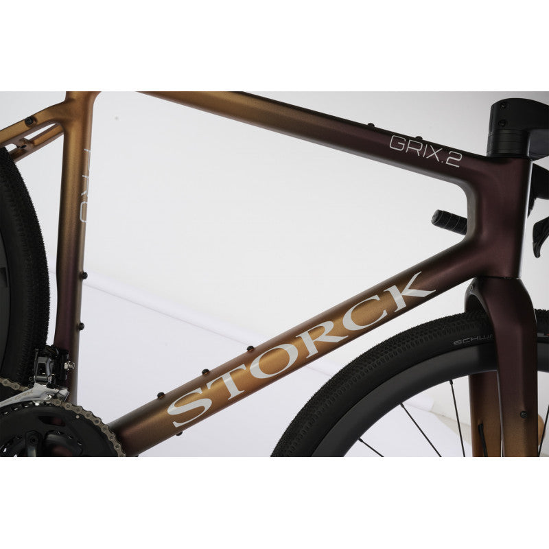 Storck Grix.2 Pro グラベルシリーズ フレームセット グラベルバイク ロードバイク カーボン 炭素繊維 マットブラック カラー ストーク グリックス.2 プロ グラベル スポーティ 剛性 砂利道 自転車 ドイツ 送料無料 メーカー直送 7年間保証付き