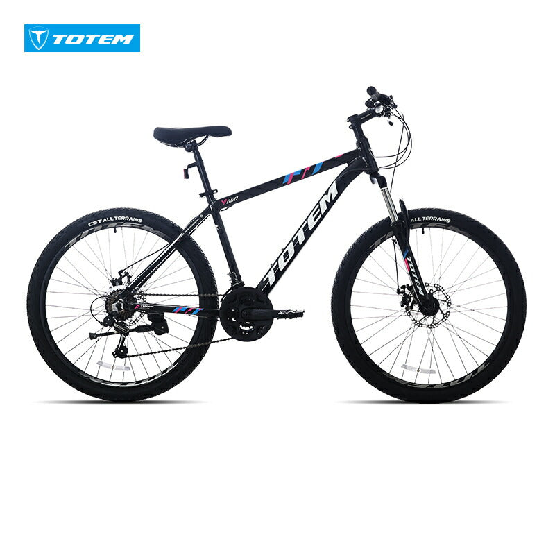 Totem自転車 Y660 マウンテンバイク 26インチ シマノ製21段変速 シマノ shimano 軽量アルミニウム合金6061 T6(特許取得) サスペンション 山道 荒野 山岳地帯 高速走行 急坂登降 段差越え 耐衝撃性 走行性能 シティサイクル 舗装路 通勤 通学 街乗り 買い物 送料無料 TOTEM
