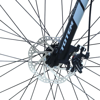 Totem自転車 StarLight マウンテンバイク 26インチ シマノ製21段変速 アルミニウム合金6061 T6 自転車 身長155cm〜 シマノ shimano シティサイクル サスペンション アウトドア スポーツ 通勤 通学 街乗り 買い物 メンズ レディース 初心者 上級者 ギフト 送料無料