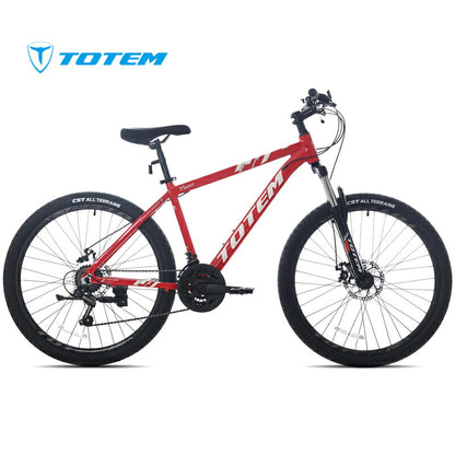 Totem自転車 Y660 マウンテンバイク 26インチ シマノ製21段変速 シマノ shimano 軽量アルミニウム合金6061 T6（特許取得） サスペンション 山道 荒野 山岳地帯 高速走行 急坂登降 段差越え 耐衝撃性 走行性能 シティサイクル 舗装路 通勤 通学 街乗り 買い物 送料無料 TOTEM