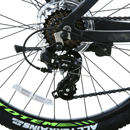 Totem自転車 3200 マウンテンバイク 26インチ シマノ製24段変速 shimano 自転車 軽量アルミニウム合金6061 T6（特許取得） サスペンション 山道 荒野 山岳地帯 高速走行 急坂登降 段差越え 耐衝撃性 走行性能 シティサイクル 舗装路 通勤 通学 街乗り 買い物 送料無料 TOTEM