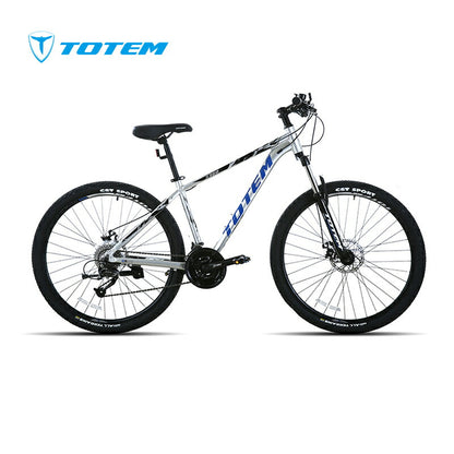 Totem自転車 3300 マウンテンバイク 27.5インチ シマノ製27段変速 shimano 自転車 軽量アルミニウム合金6061 T6 サスペンション 山道 荒野 山岳地帯 高速走行 急坂登降 段差越え 耐衝撃性 走行性能 シティサイクル 舗装路 通勤 通学 街乗り 買い物 送料無料 TOTEM