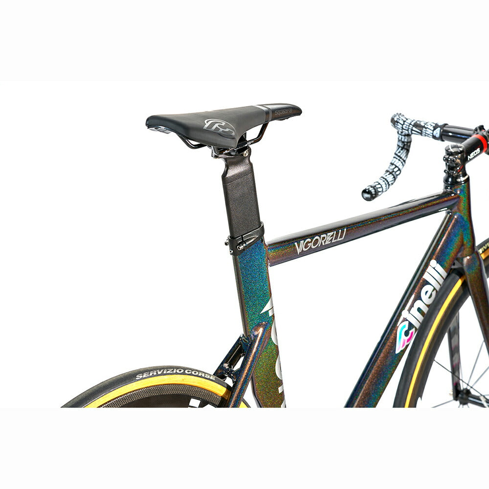 Cinelli チネリ ヴィゴレッリ レインボー フレーム ロードバイク カーボン イタリア 自転車 自転車部品 保証付き 送料無料 Cinelli  Vigorelli