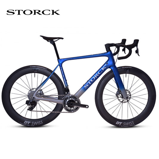 Storck Fascenario 4 Pro Dsic STORCKの最高峰バイク エアロロードバイク エアロロード ロードバイク フレーム カーボン 炭素繊維 ブルー マーリン カラー ストーク ファッシナリオ プロ ディスク フランクフルト 自転車 ドイツ 送料無料 メーカー直送 7年間保証付き